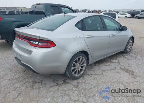 2013 Dodge Dart Limited from USA, damaged, VIN 1C3CDFCH9DD188820